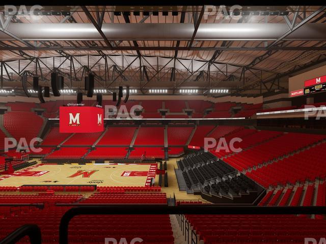 Xfinity Center - MD - Section Suite 18 Seat View