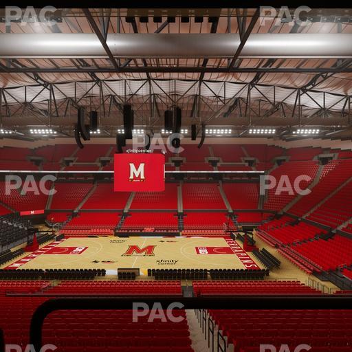 Xfinity Center - MD - Section Suite 5 Seat View
