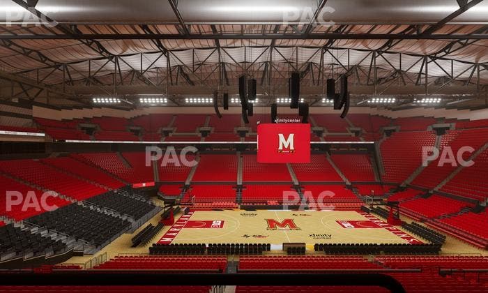 Xfinity Center - MD - Section Suite 6 Seat View