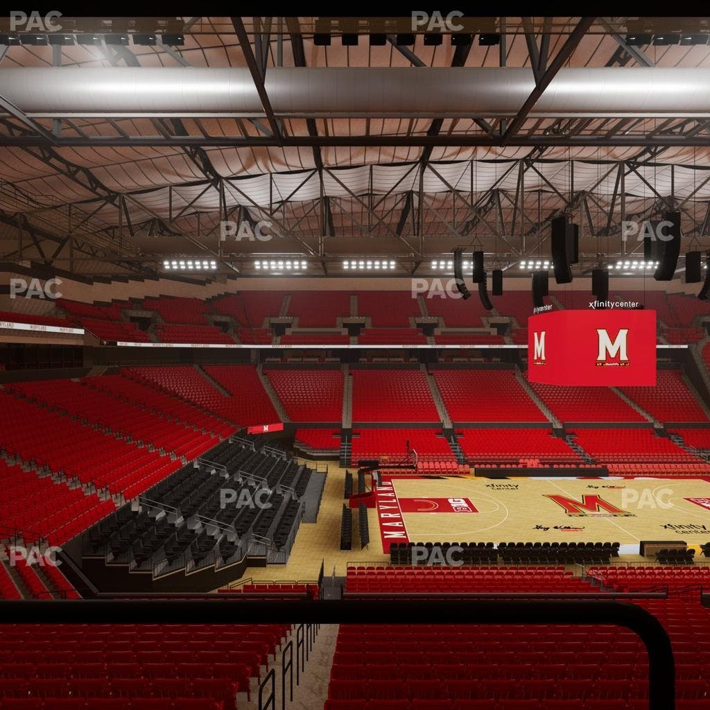 Xfinity Center - MD - Section Suite 8 Seat View