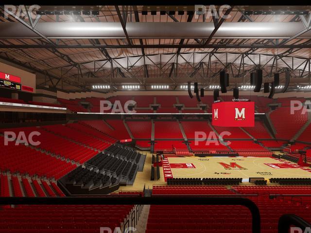 Xfinity Center - MD - Section Suite 8 Seat View