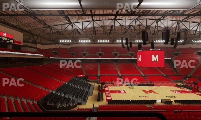 Xfinity Center - MD - Section Suite 8 Seat View