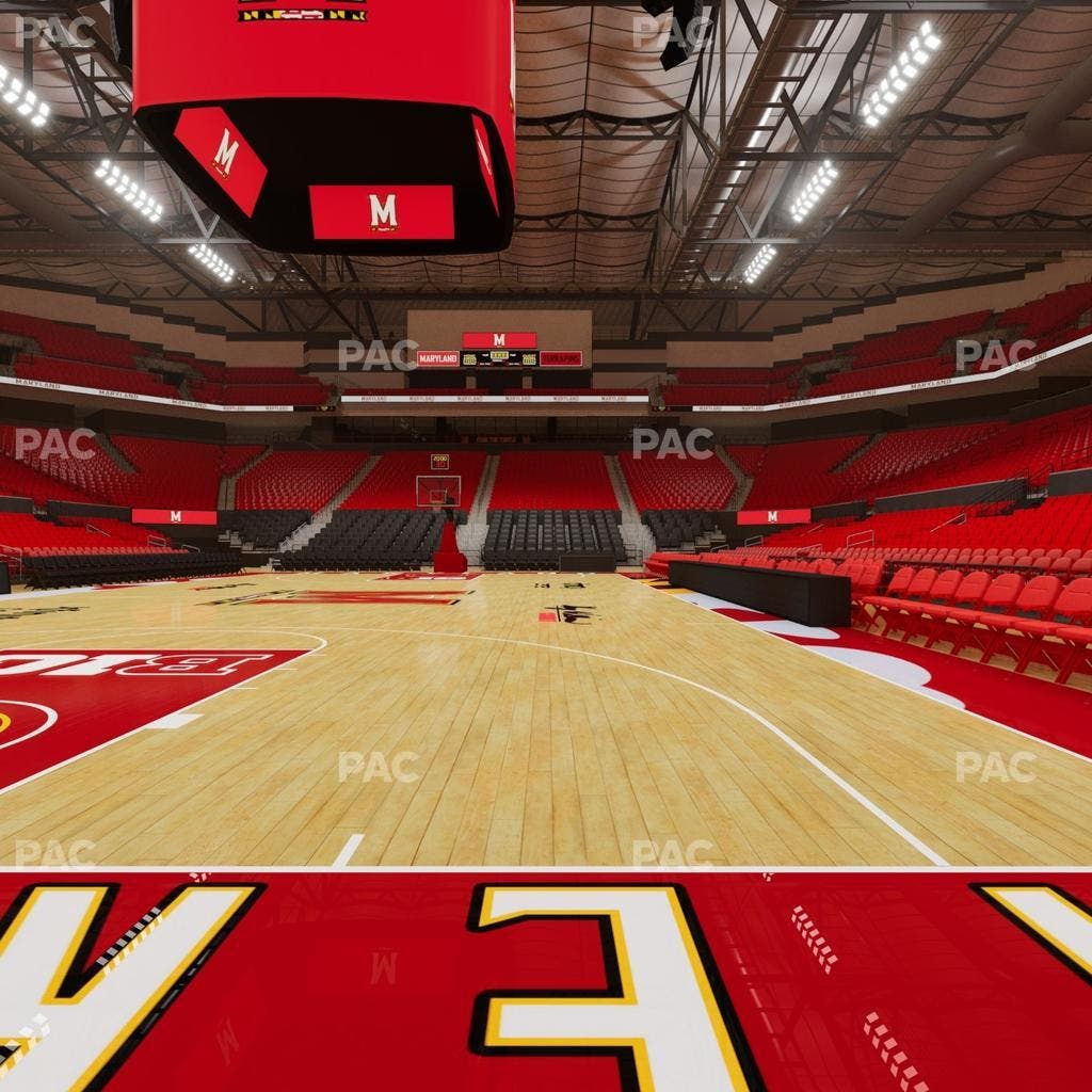 Xfinity Center - MD - Section West Baseline Seat View