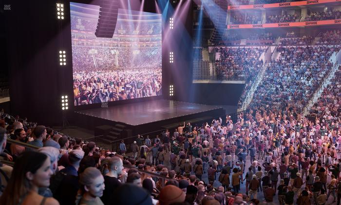Xfinity Mobile Arena - Section 101 Seat View