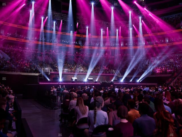 Xfinity Mobile Arena - Section 101 Seat View