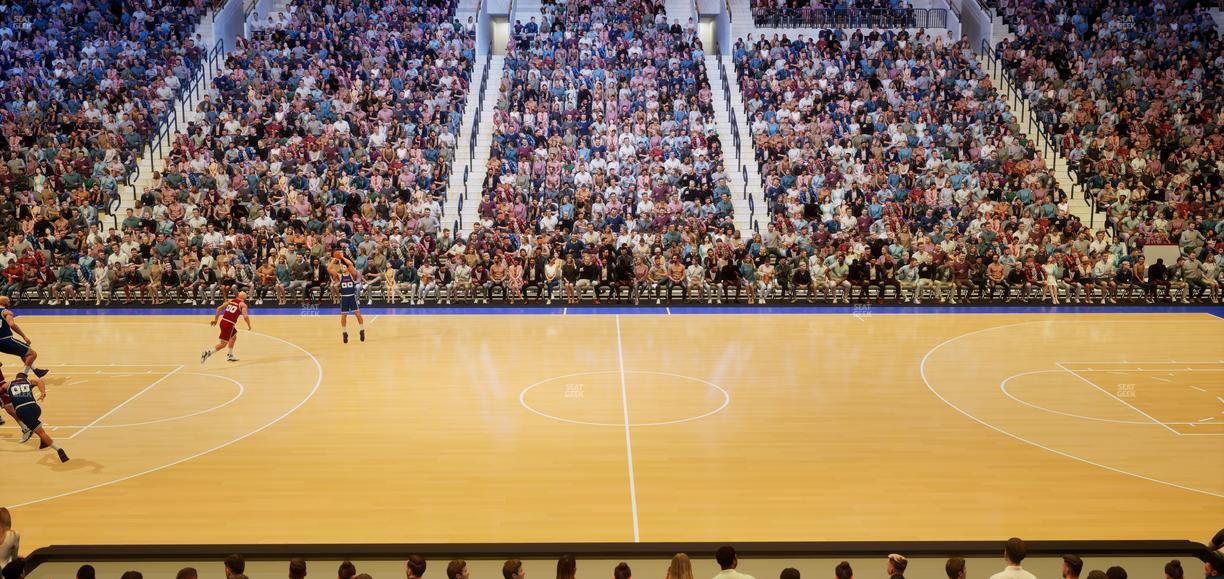 Xfinity Mobile Arena - Section 101 Seat View