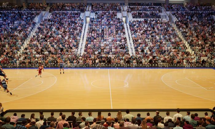 Xfinity Mobile Arena - Section 101 Seat View