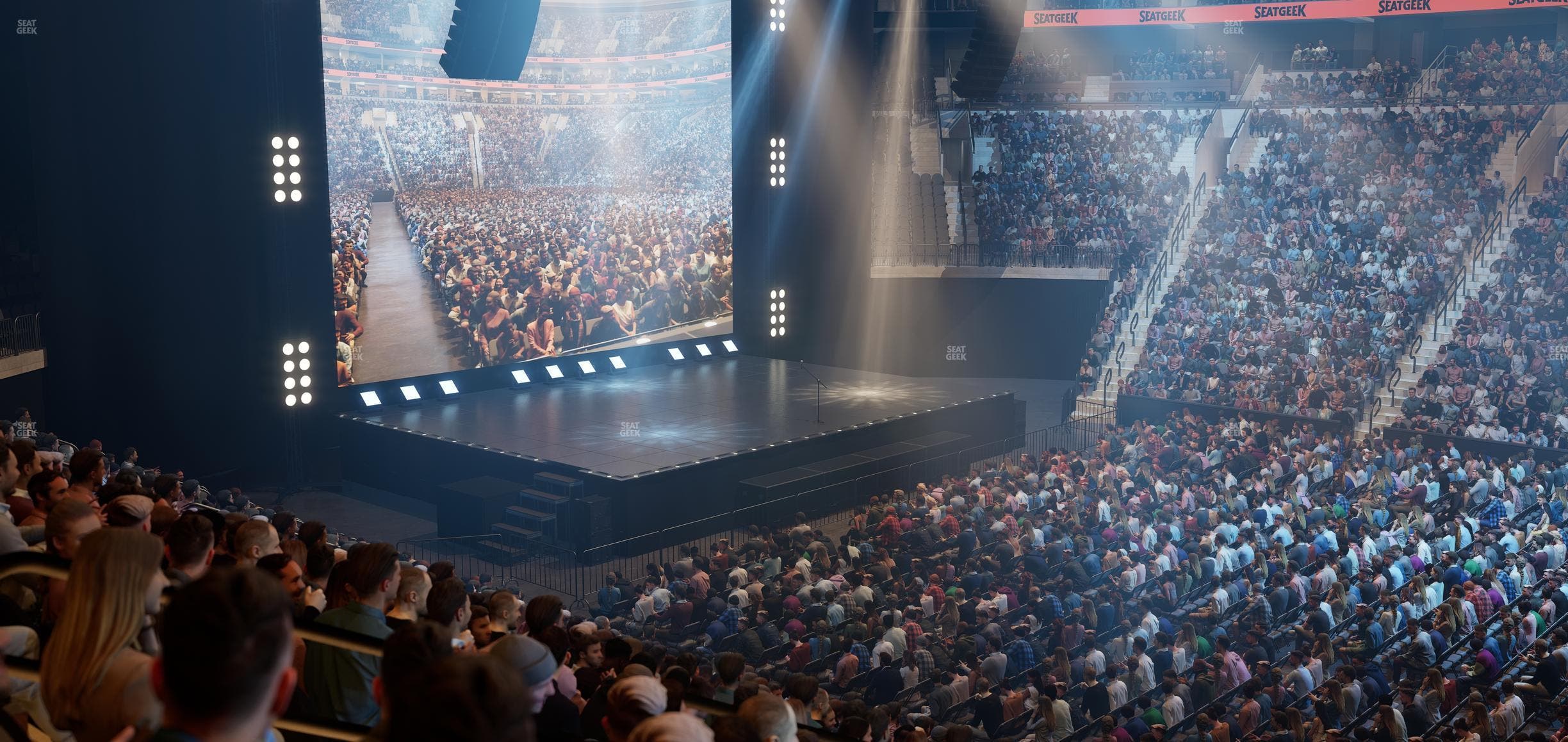 Xfinity Mobile Arena - Section 101 Seat View