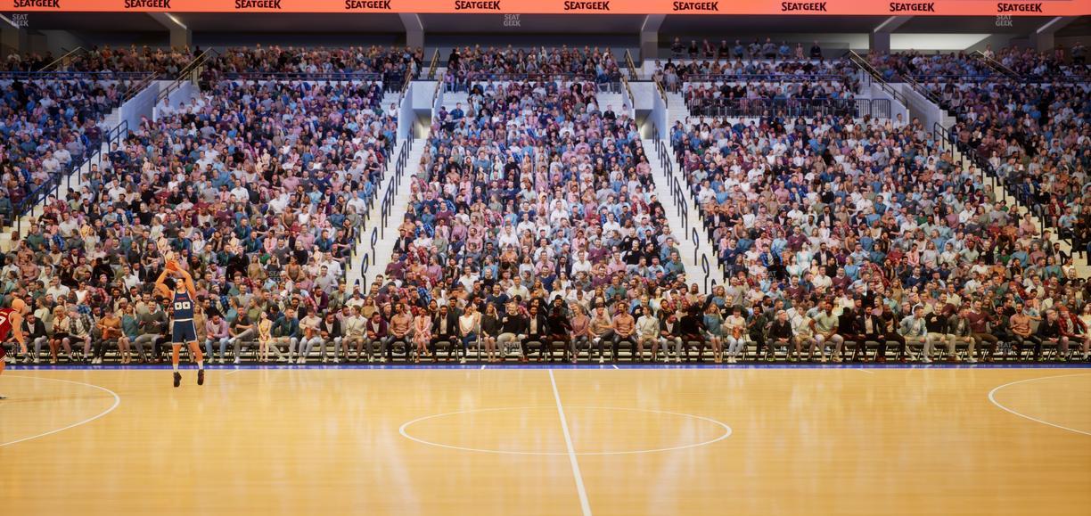 Xfinity Mobile Arena - Section 101 Seat View