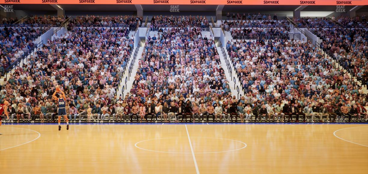 Xfinity Mobile Arena - Section 101 Seat View