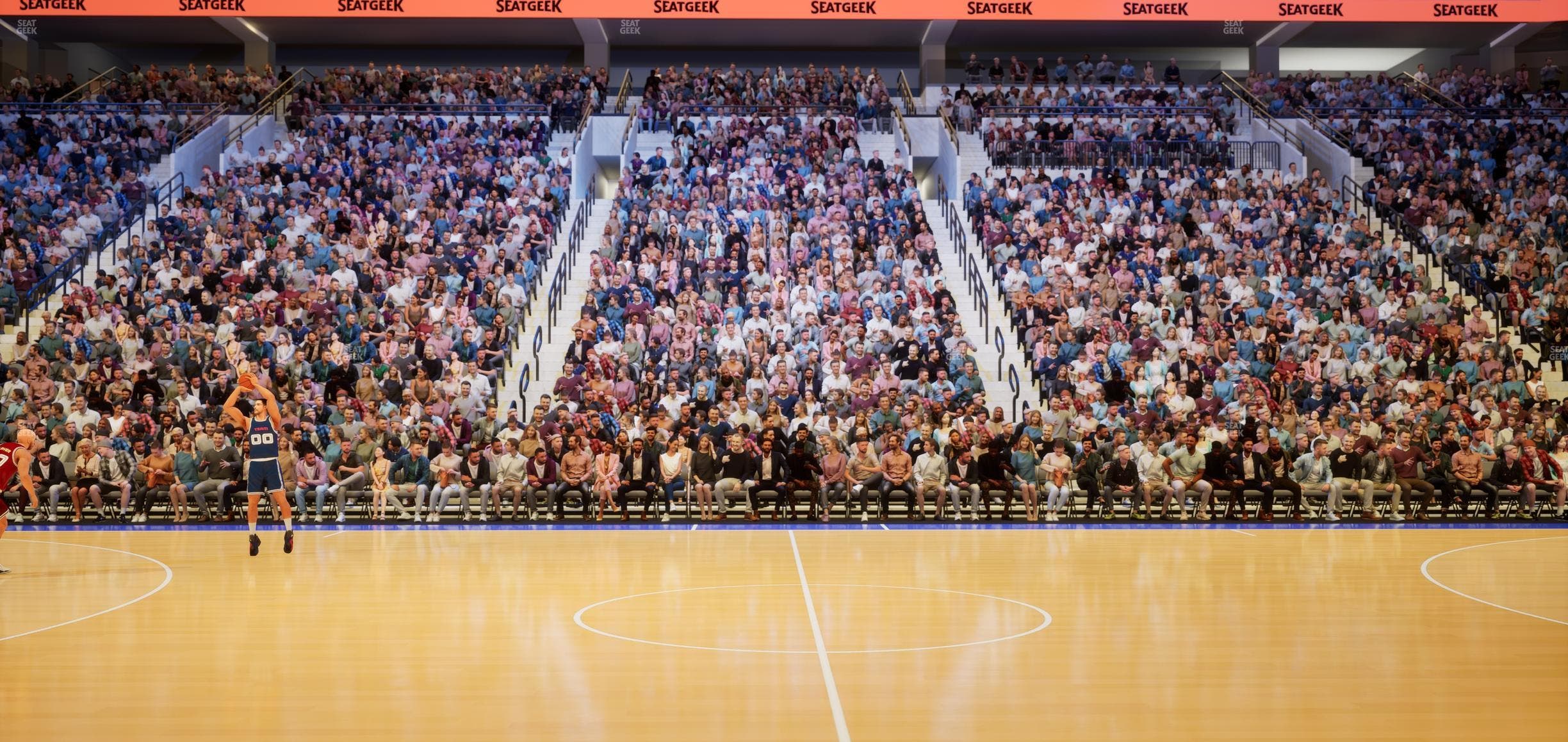 Xfinity Mobile Arena - Section 101 Seat View