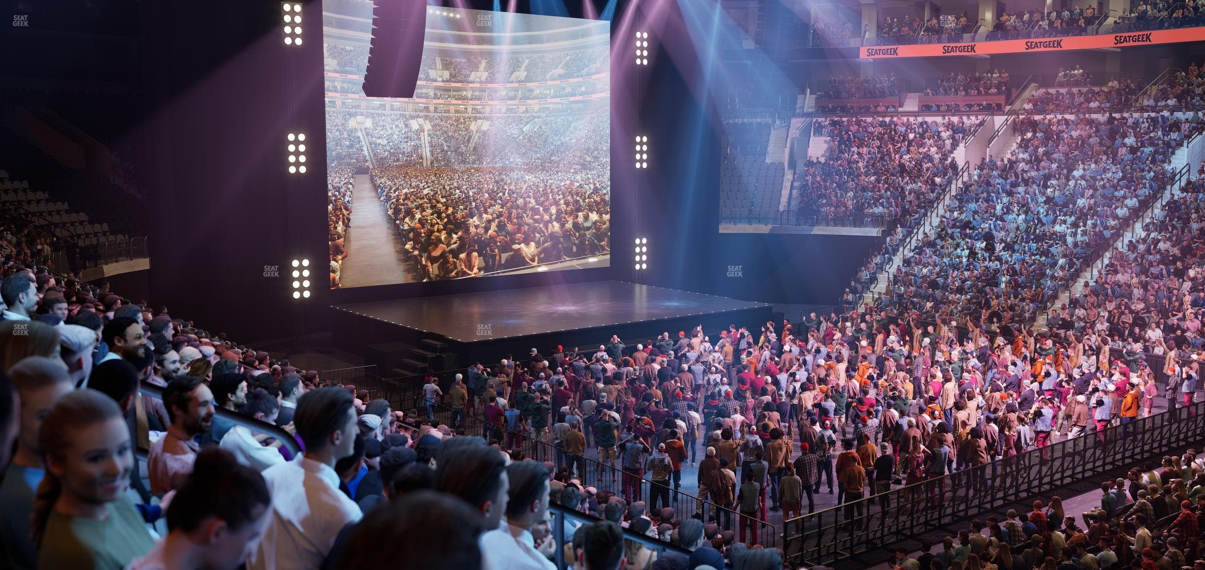 Xfinity Mobile Arena - Section 102 Seat View