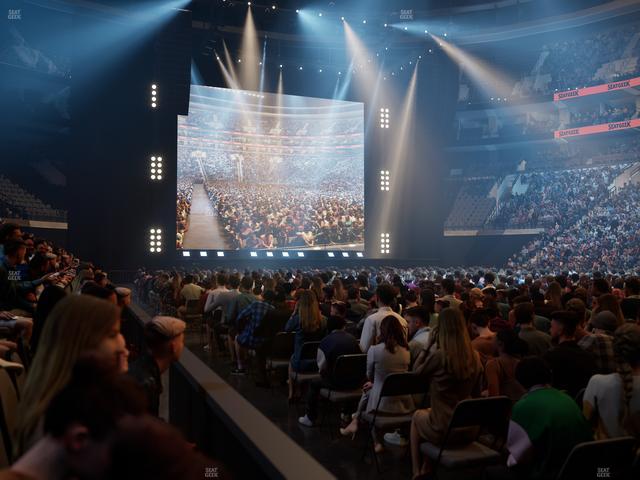 Xfinity Mobile Arena - Section 102 Seat View