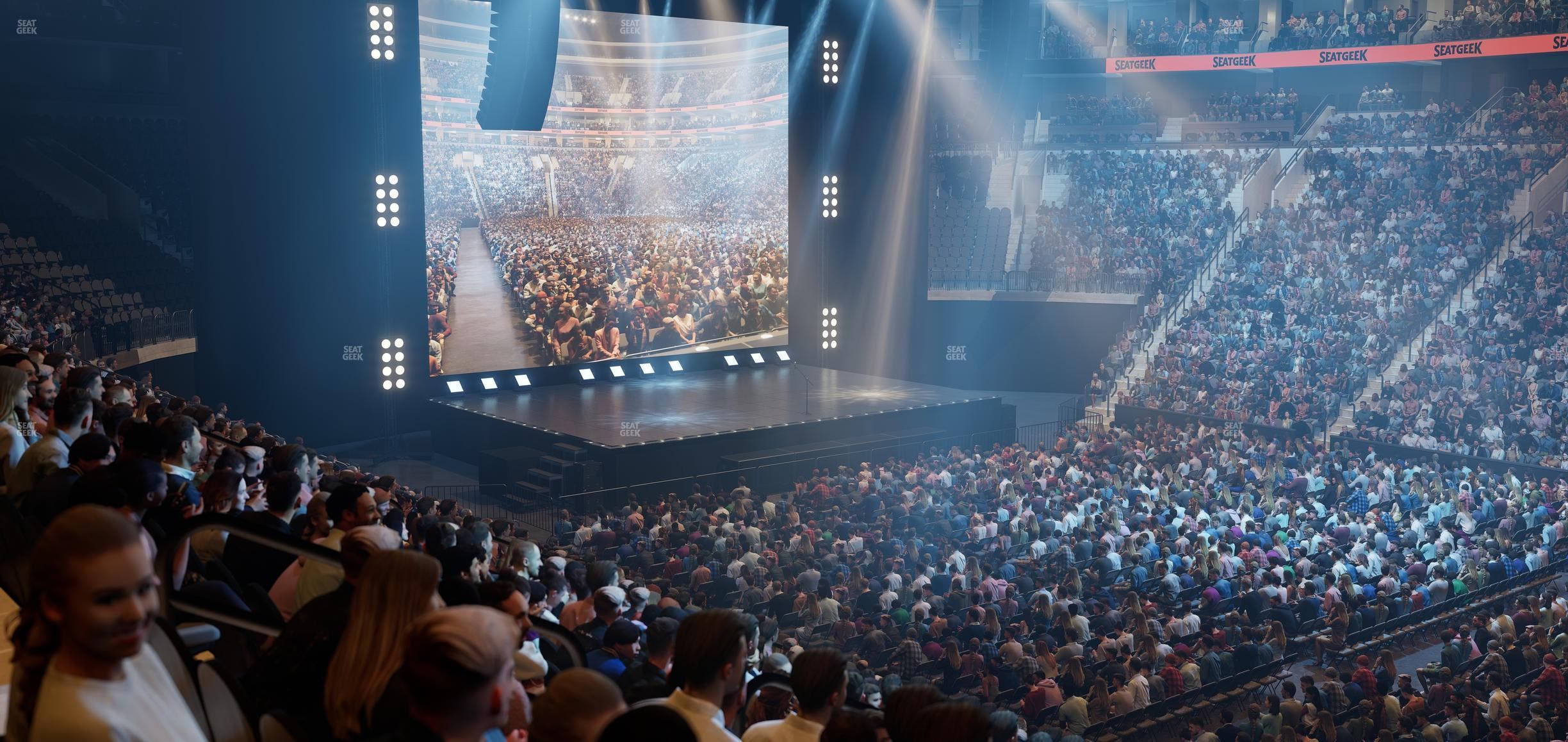 Xfinity Mobile Arena - Section 102 Seat View