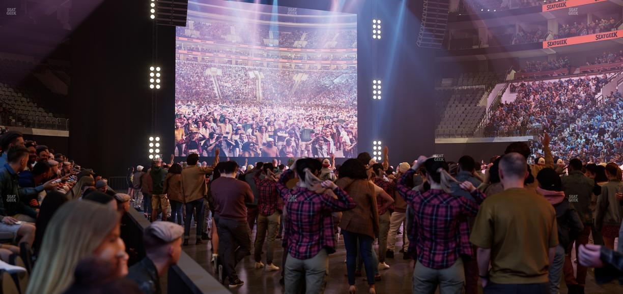 Xfinity Mobile Arena - Section 102 Seat View