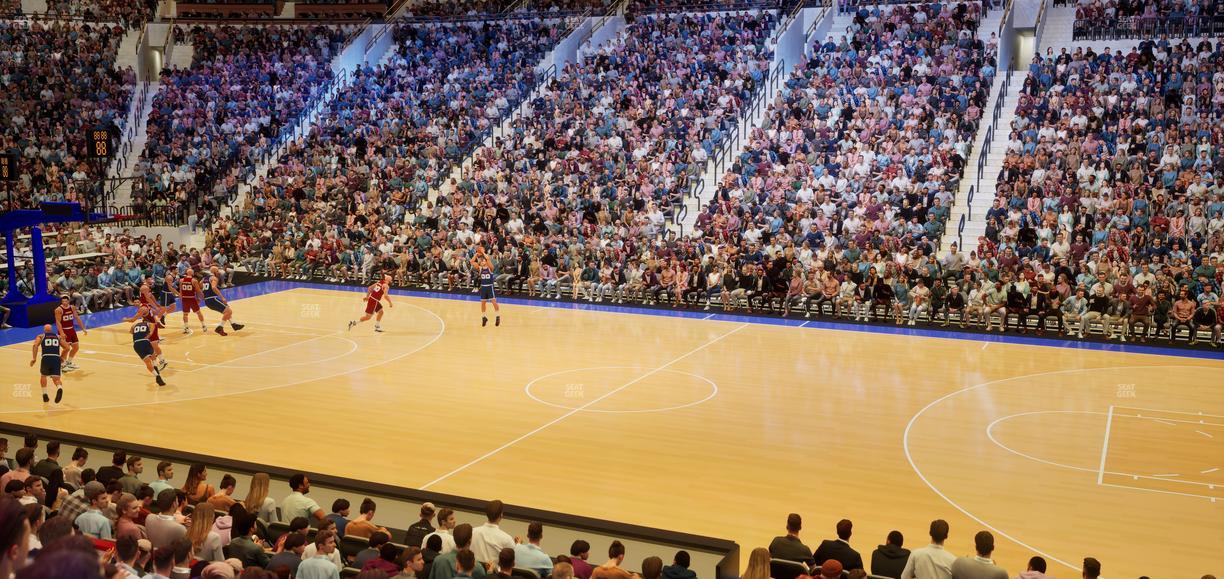 Xfinity Mobile Arena - Section 102 Seat View