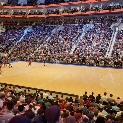 Xfinity Mobile Arena - Section 102 Seat View