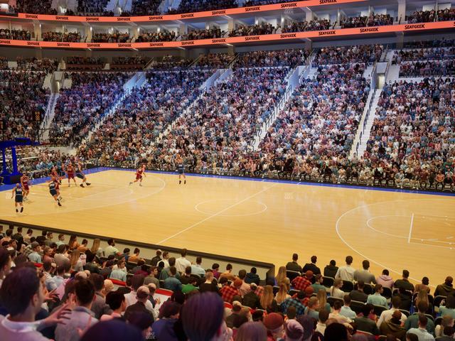 Xfinity Mobile Arena - Section 102 Seat View