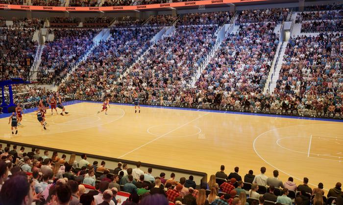 Xfinity Mobile Arena - Section 102 Seat View