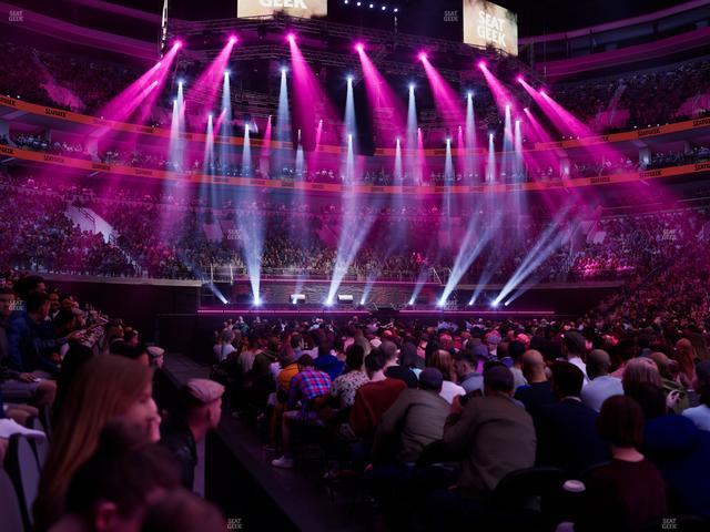 Xfinity Mobile Arena - Section 102 Seat View