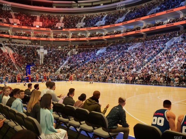 Xfinity Mobile Arena - Section 102 Seat View