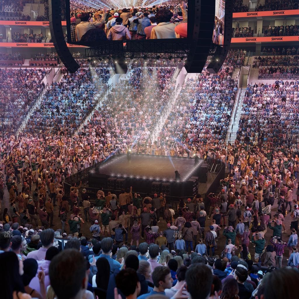 Xfinity Mobile Arena - Section 102 Seat View