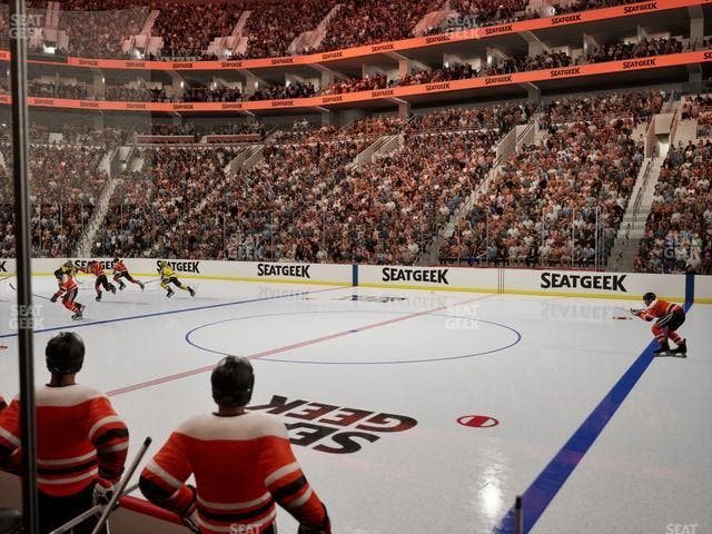 Xfinity Mobile Arena - Section 102 Seat View
