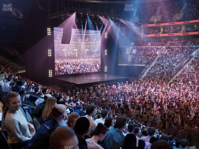 Xfinity Mobile Arena - Section 102 Seat View