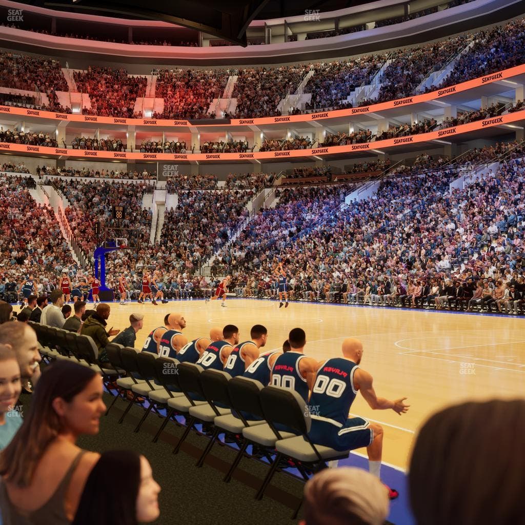 Xfinity Mobile Arena - Section 103 Seat View