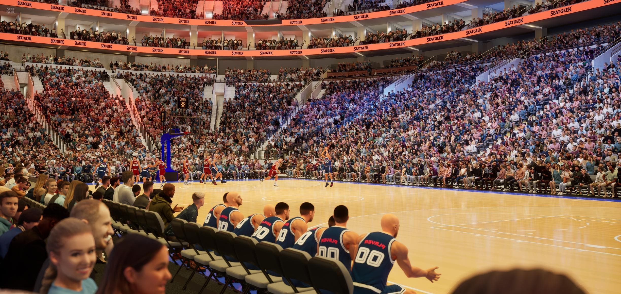 Xfinity Mobile Arena - Section 103 Seat View