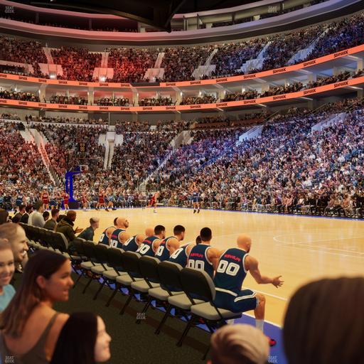 Xfinity Mobile Arena - Section 103 Seat View