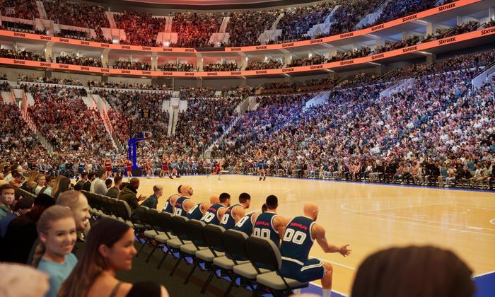 Xfinity Mobile Arena - Section 103 Seat View