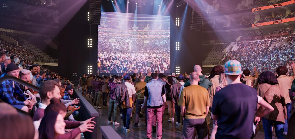 Xfinity Mobile Arena - Section 103 Seat View