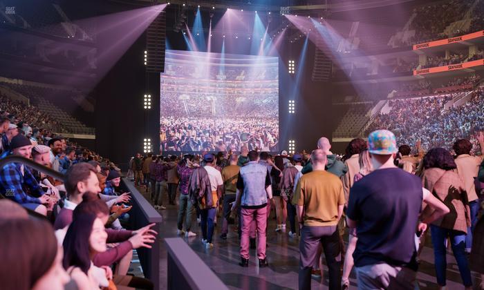 Xfinity Mobile Arena - Section 103 Seat View