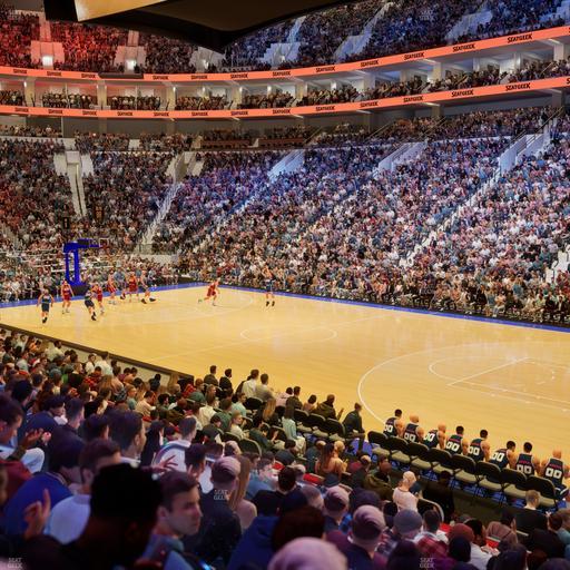 Xfinity Mobile Arena - Section 103 Seat View