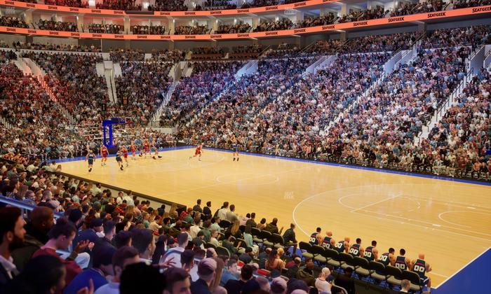 Xfinity Mobile Arena - Section 103 Seat View