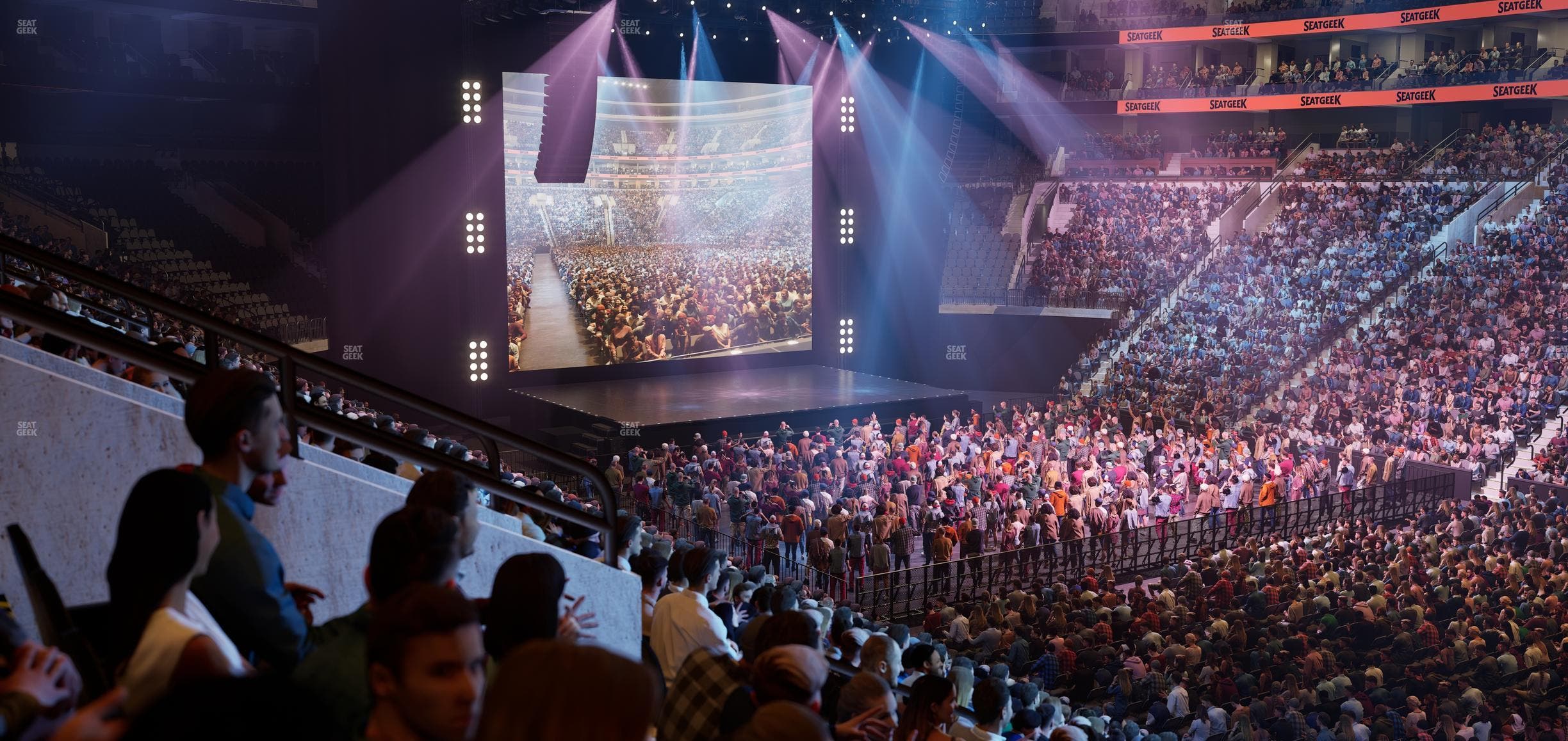 Xfinity Mobile Arena - Section 103 Seat View