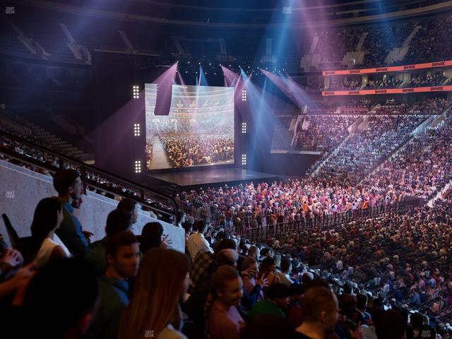 Xfinity Mobile Arena - Section 103 Seat View