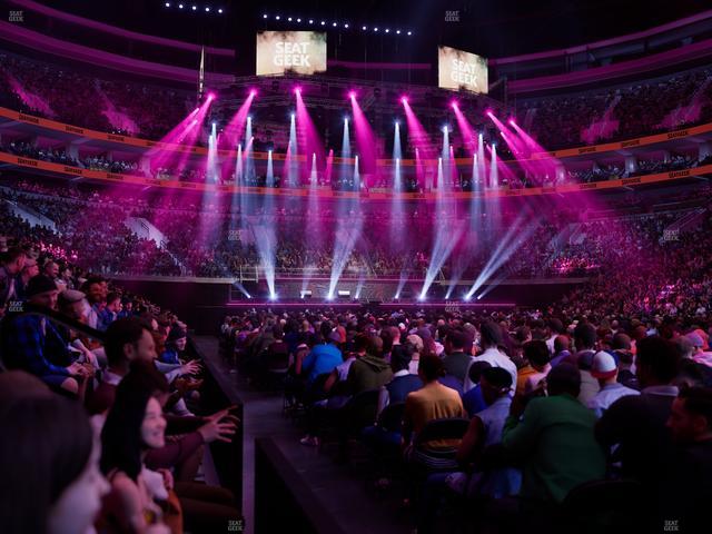 Xfinity Mobile Arena - Section 103 Seat View