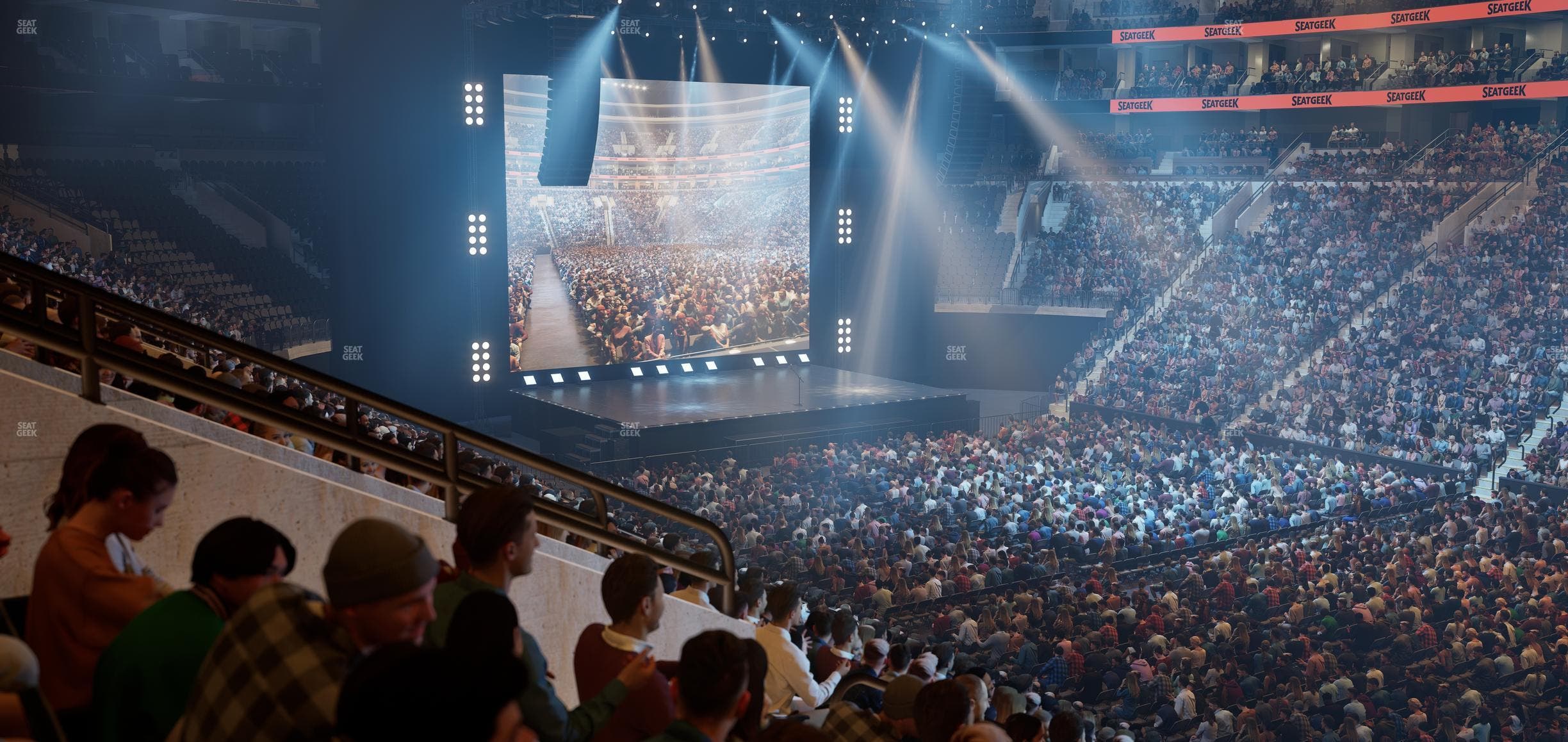 Xfinity Mobile Arena - Section 103 Seat View