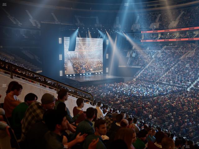 Xfinity Mobile Arena - Section 103 Seat View