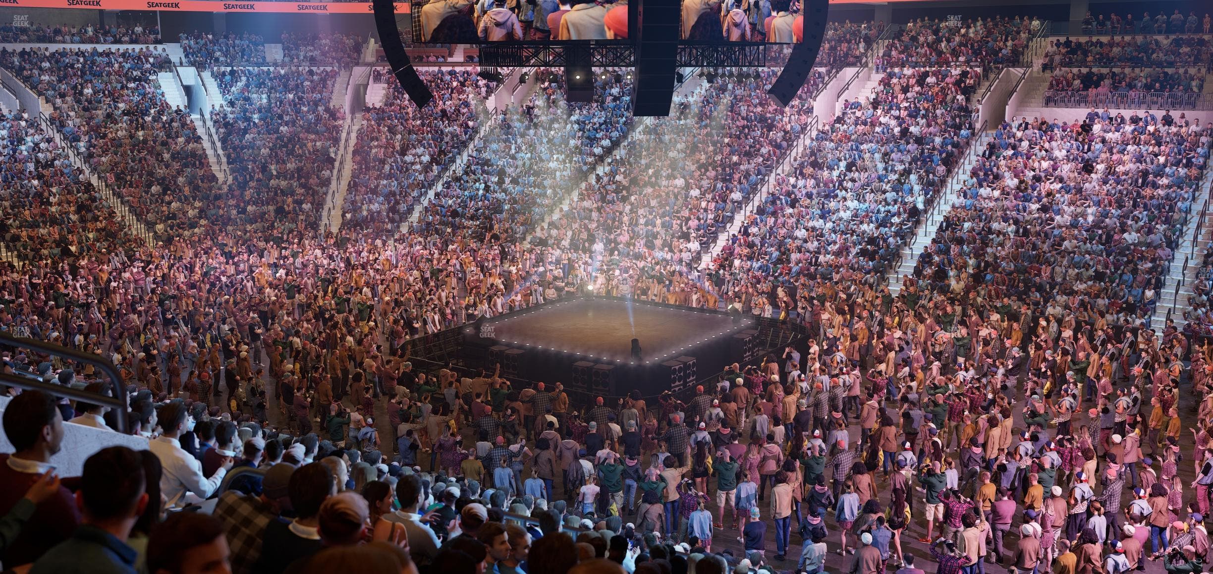 Xfinity Mobile Arena - Section 103 Seat View