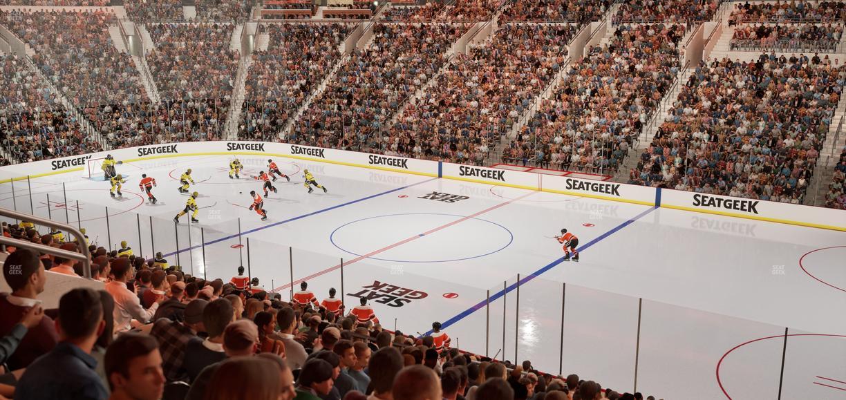 Xfinity Mobile Arena - Section 103 Seat View