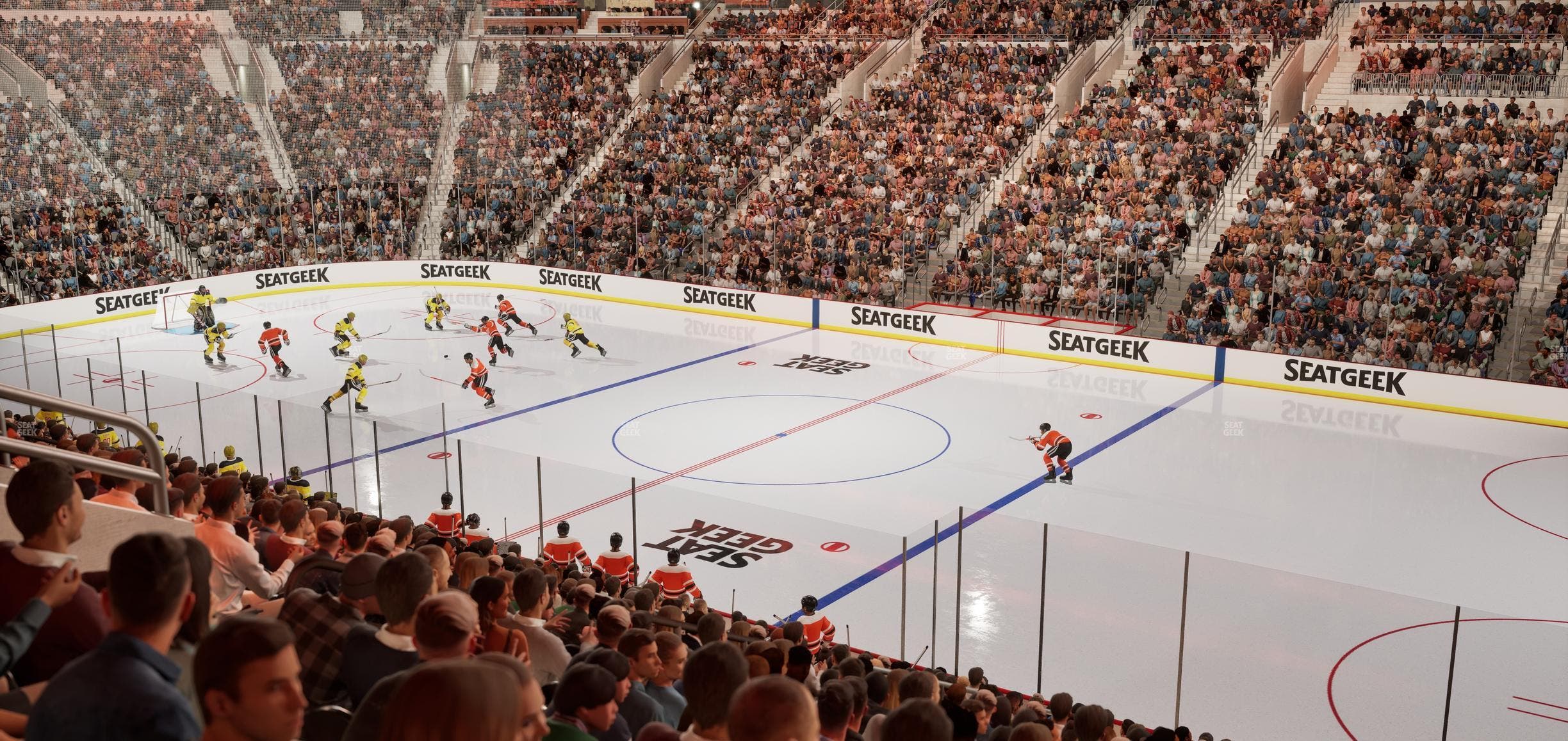 Xfinity Mobile Arena - Section 103 Seat View