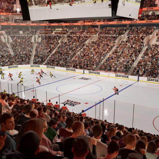Xfinity Mobile Arena - Section 103 Seat View