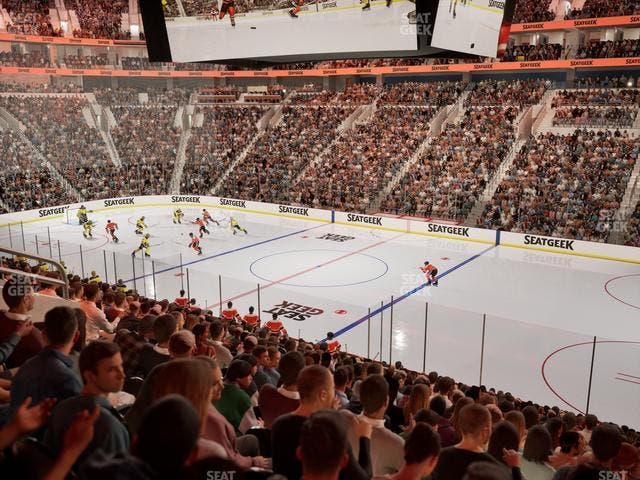 Xfinity Mobile Arena - Section 103 Seat View