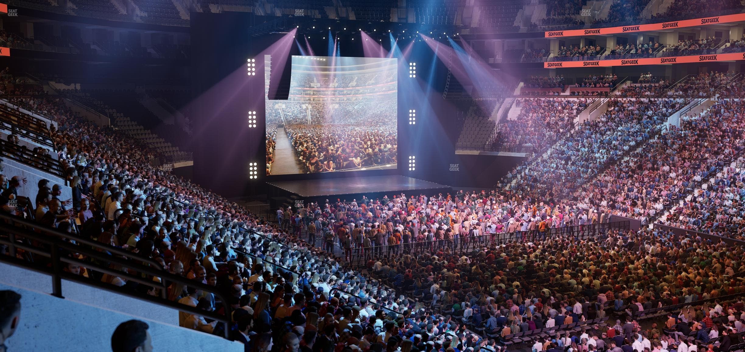 Xfinity Mobile Arena - Section 104 Seat View