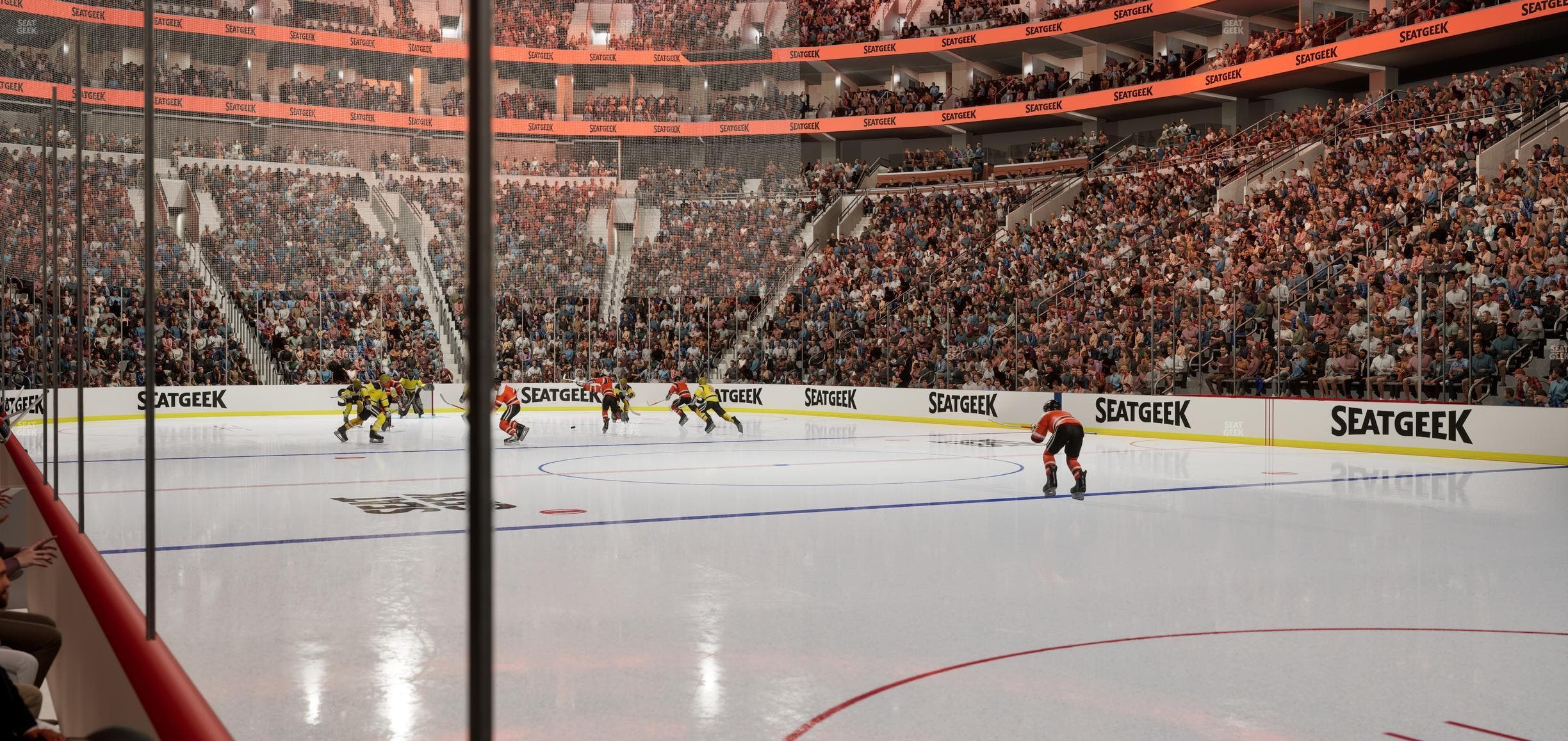 Xfinity Mobile Arena - Section 104 Seat View