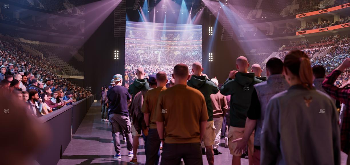 Xfinity Mobile Arena - Section 104 Seat View