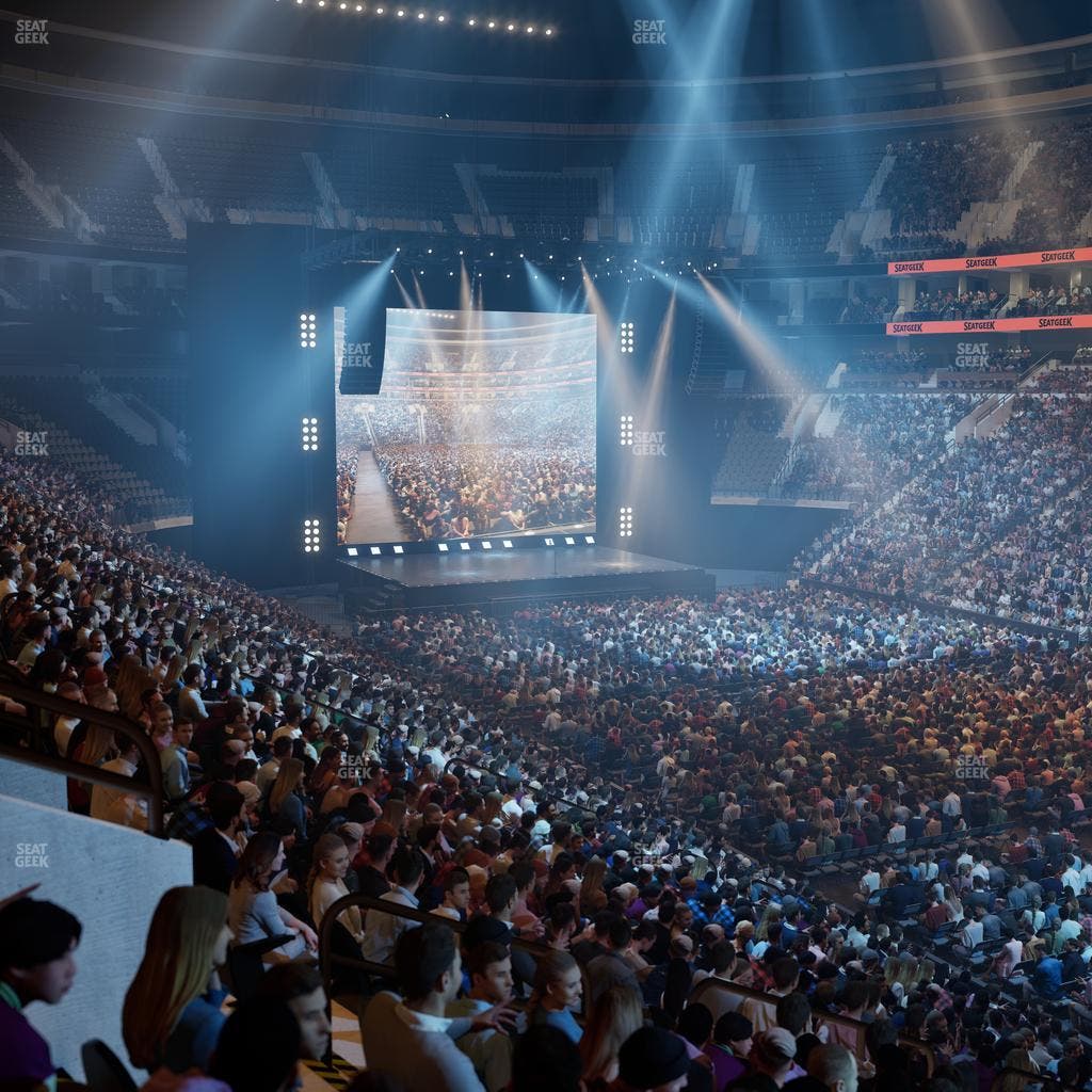 Xfinity Mobile Arena - Section 104 Seat View
